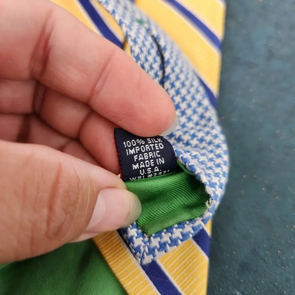 Lot of 2 Tommy Hilfiger 100% Silk Ties Men's Preppy Business Professional Office